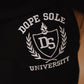 "Black" Dope Sole University Chenille Set