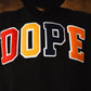 "Black" Dope Sole University Chenille Set
