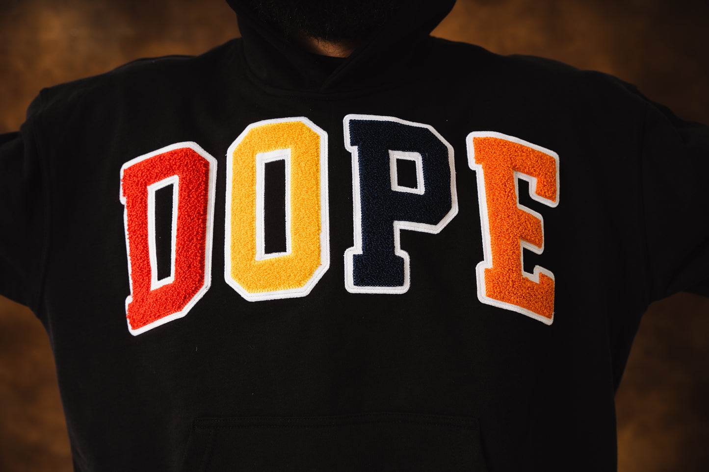 "Black" Dope Sole University Chenille Set