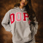 Heather Grey “Pink” DSU Hoodie